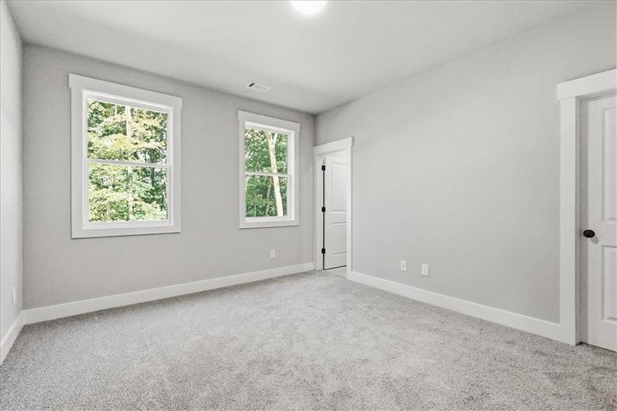 Spacious, unfurnished interior of a new home in , Statham (Image 43).