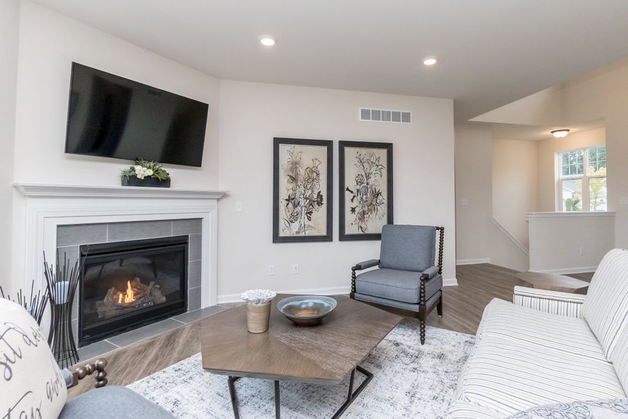 Furnished interior view inside a new home in Mystic Ridge, Whitmore Lake (Image 20).