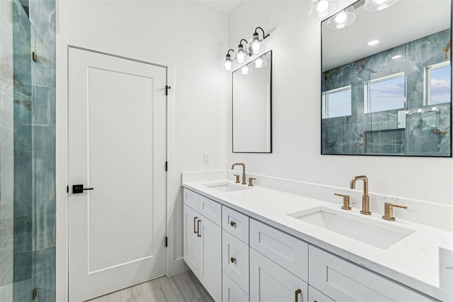 Furnished interior view inside a new home in , Tampa (Image 29).