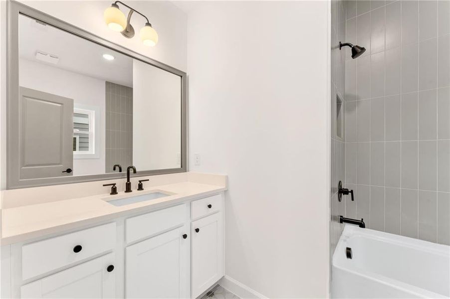 Furnished interior view inside a new home in Archerfield, Smyrna (Image 11).