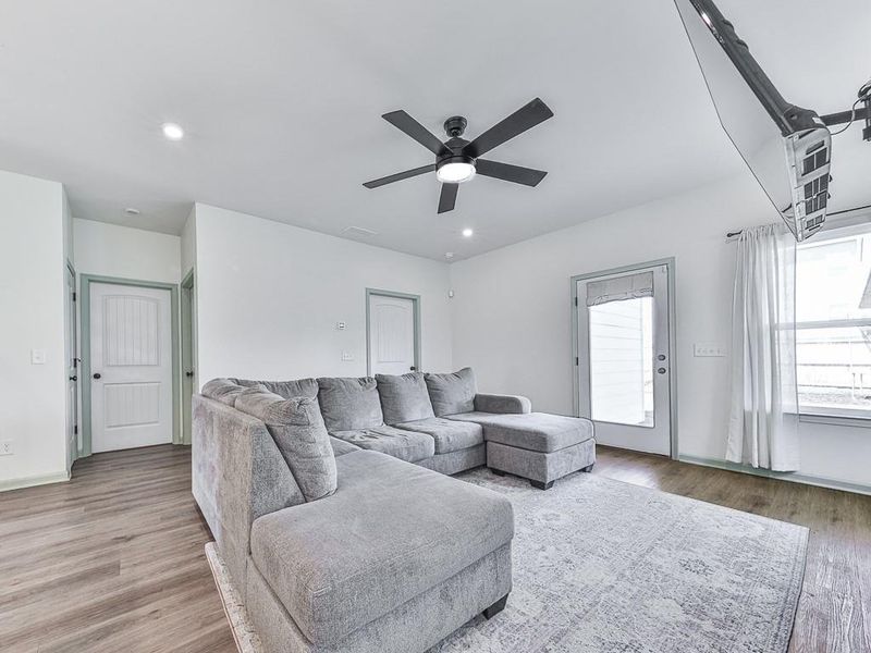 Furnished interior view inside a new home in , Cartersville (Image 27).