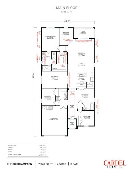 Main Floor:Southampton 3.0 RF