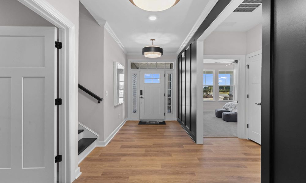 Representative unfurnished interior of a home built from the The Sand Dollar by Chesapeake Homes in Bridgewater - Shorehaven Village, Little River (Image 19). Representative unfurnished interior of a home built from the The Sand Dollar by Chesapeake Homes in Bridgewater - Shorehaven Village, Little River (Image 19).