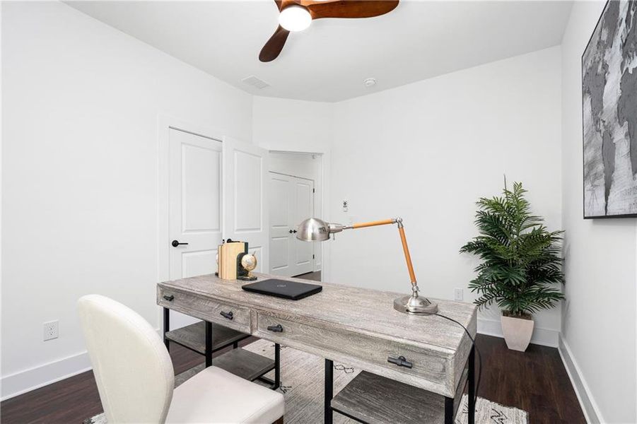 Furnished interior view inside a new home in , Stockbridge (Image 54).