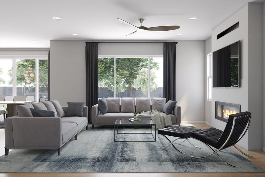 Representative furnished interior of a home built from the 4033 by Tri Pointe Homes in Reunion, Commerce City (Image 7). Representative furnished interior of a home built from the 4033 by Tri Pointe Homes in Reunion, Commerce City (Image 7).