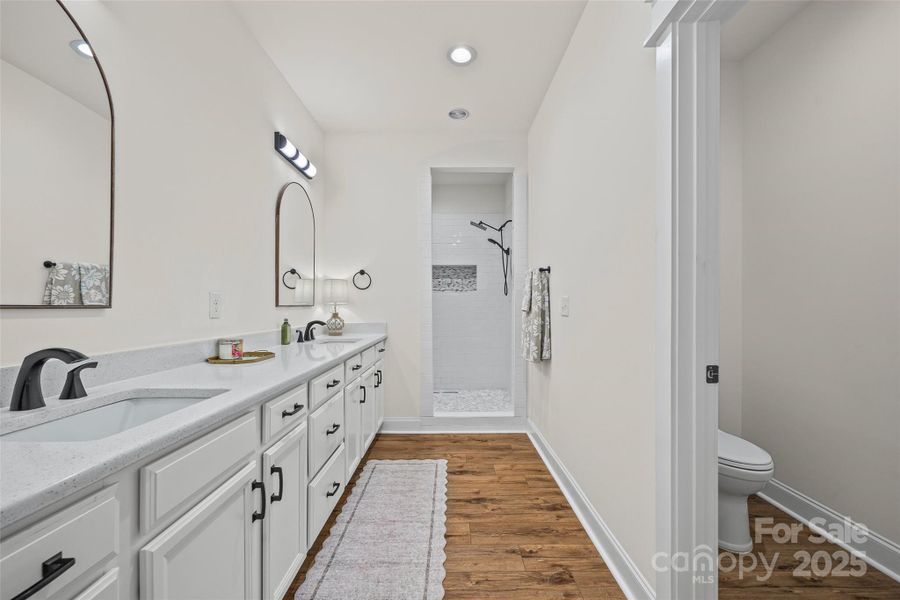 Furnished interior view inside a new home in , Clover (Image 7). Furnished interior view inside a new home in , Clover (Image 7).