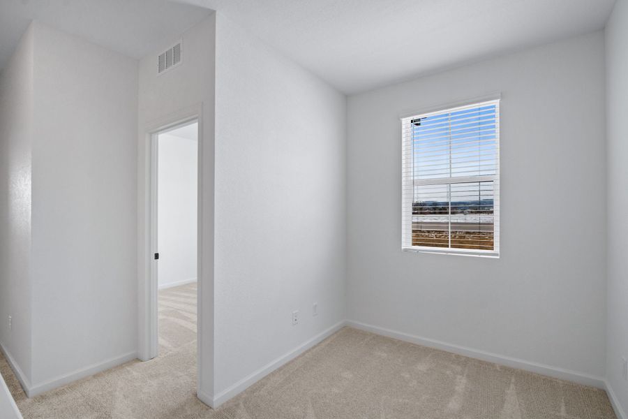 Representative unfurnished interior of a home built from the C by Tri Pointe Homes in Westside Crossing, Berthoud (Image 12). Representative unfurnished interior of a home built from the C by Tri Pointe Homes in Westside Crossing, Berthoud (Image 12).