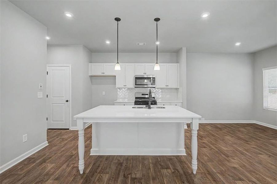 Furnished interior view inside a new home in Sawmill Creek, Mableton (Image 8).