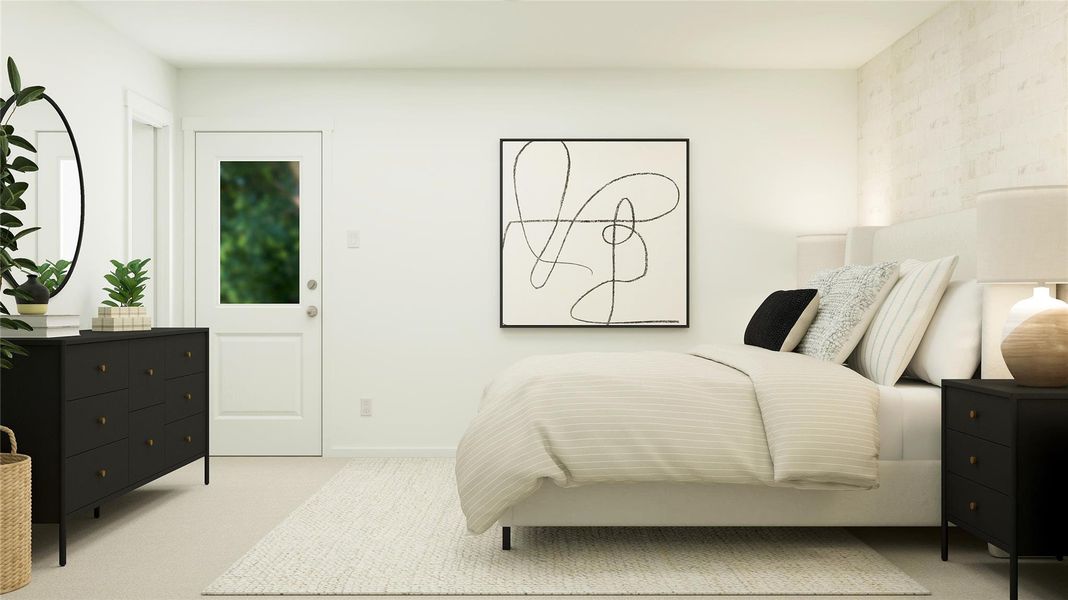 Furnished interior view inside a new home in Santa Fe Village, Cleveland (Image 7).