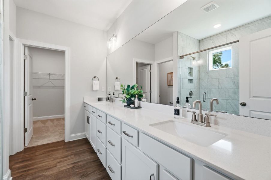 Furnished interior view inside a new home in Chasewood, Mint Hill (Image 29).