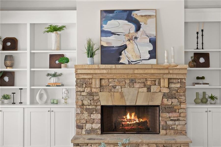 Furnished interior view inside a new home in , Gainesville (Image 52).