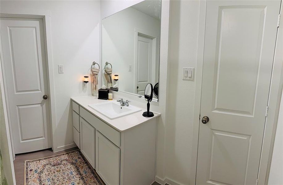 Furnished interior view inside a new home in Wildcat Ranch, Crandall (Image 9).