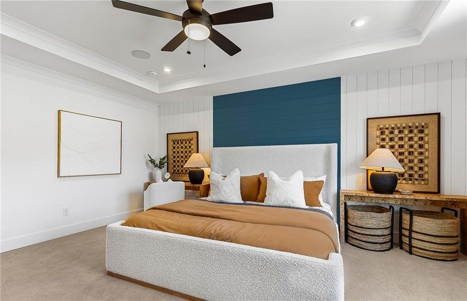 Furnished interior view inside a new home in Arden, Cumming (Image 6). Furnished interior view inside a new home in Arden, Cumming (Image 6).