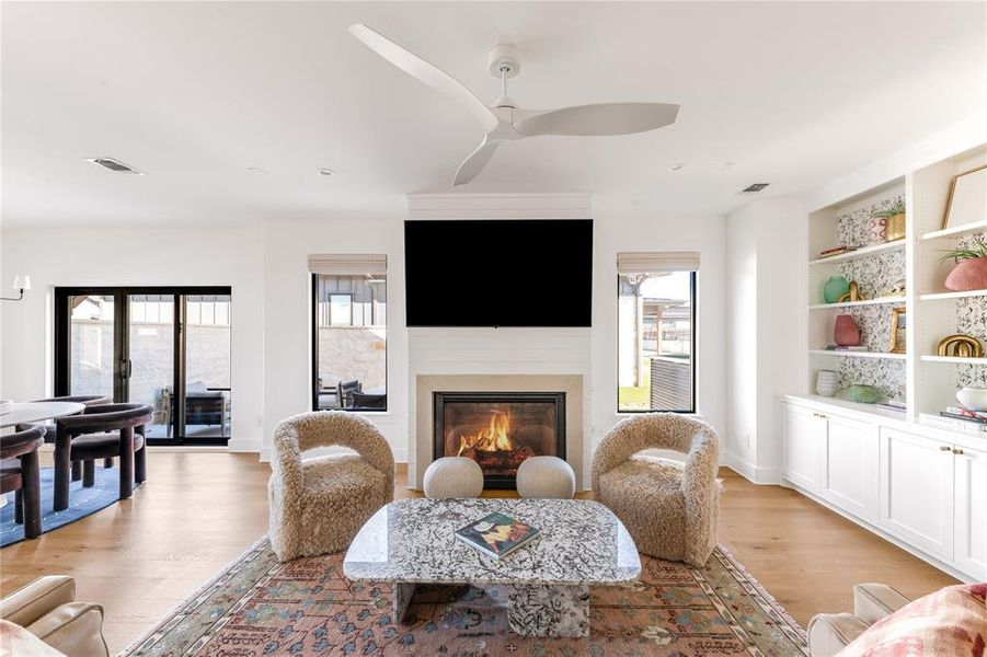 Furnished interior view inside a new home in , Iredell (Image 9).