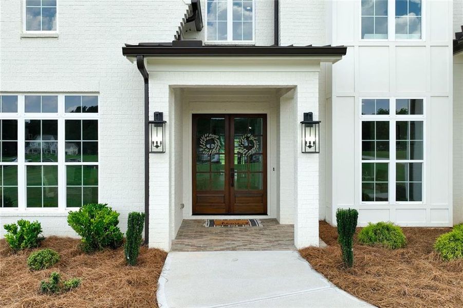 Exterior details and patio area of a home in , Bishop (Image 45). Exterior details and patio area of a home in , Bishop (Image 45).