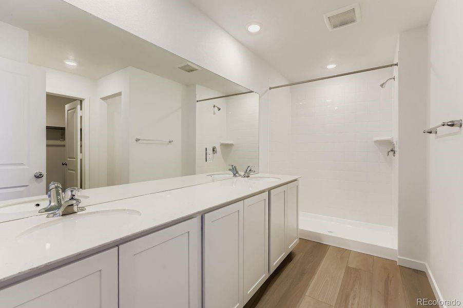 Furnished interior view inside a new home in Percheron: The Camden Collection, Colorado Springs (Image 6).
