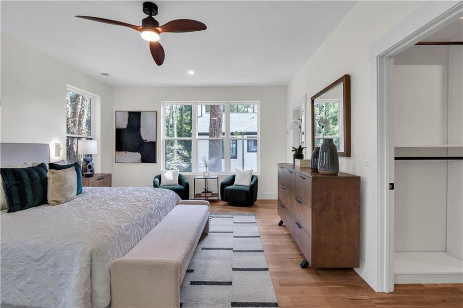 Furnished interior view inside a new home in , Decatur (Image 14).