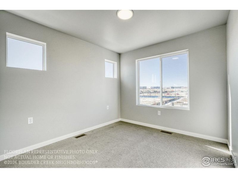 Spacious, unfurnished interior of a new home in Baseline, Broomfield (Image 30). Spacious, unfurnished interior of a new home in Baseline, Broomfield (Image 30).
