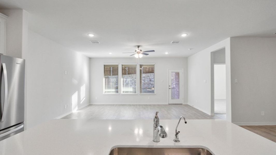 Spacious, unfurnished interior of a new home in The Preserve at Forum, Grand Prairie (Image 7). Spacious, unfurnished interior of a new home in The Preserve at Forum, Grand Prairie (Image 7).
