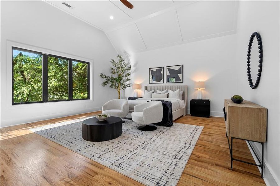 Furnished interior view inside a new home in , Atlanta (Image 14).
