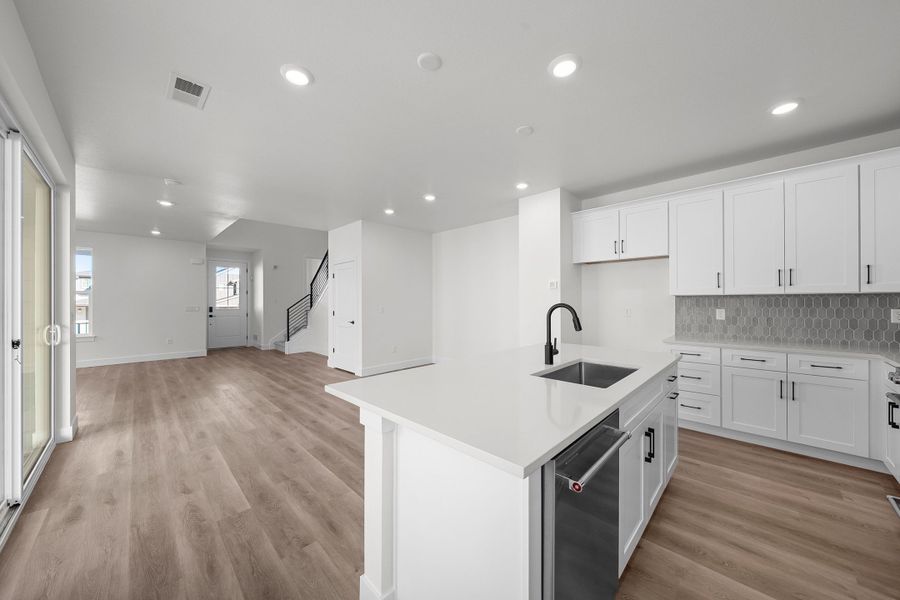 Furnished interior view inside a new home in Trumark Homes at Sterling Ranch, Littleton (Image 6).