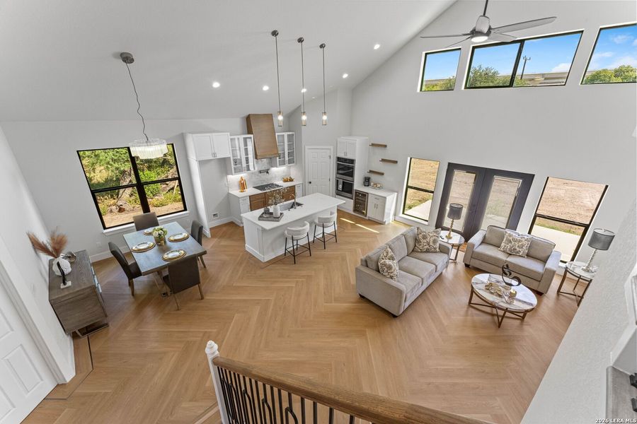 Furnished interior view inside a new home in , Selma (Image 44).