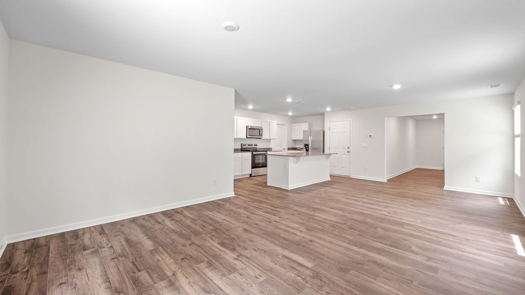 Spacious, unfurnished interior of a new home in Fox Hollow, Dalton (Image 15). Spacious, unfurnished interior of a new home in Fox Hollow, Dalton (Image 15).