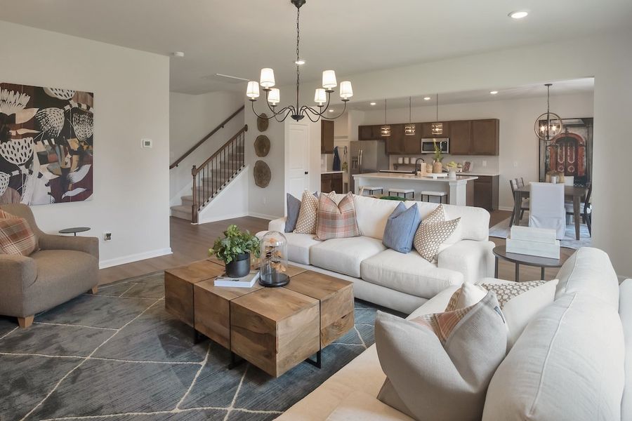Furnished interior view inside a new home in Hampshire Hills, Columbia (Image 7).