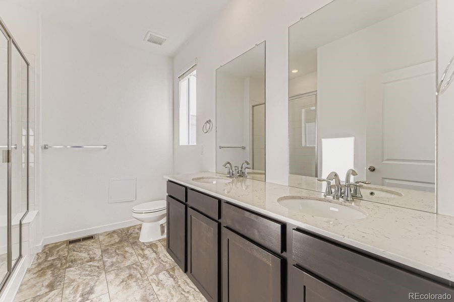 Furnished interior view inside a new home in , Centennial (Image 4).