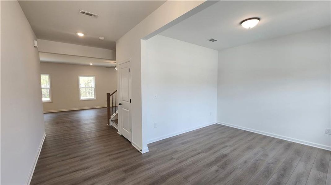 Spacious, unfurnished interior of a new home in The Estates at Casteel, Bethlehem (Image 15).