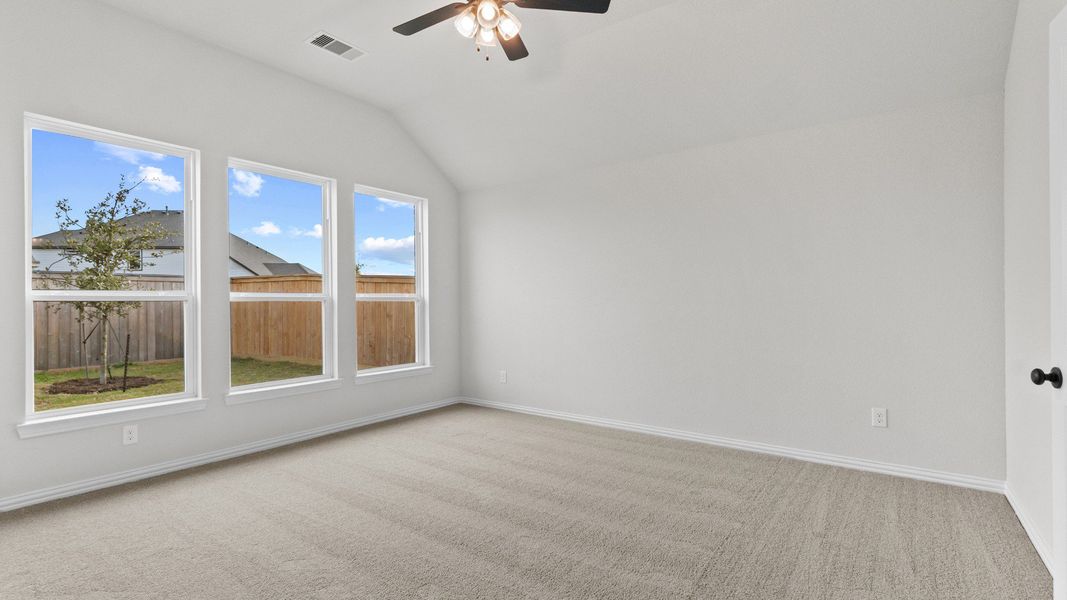 Representative furnished interior of a home built from the Aruba by Brightland Homes in Bridgeland Creekland Village, Cypress (Image 13).