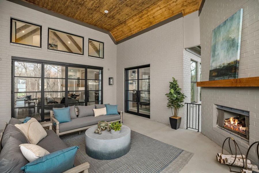 The Elmsdale Outdoor Living Area