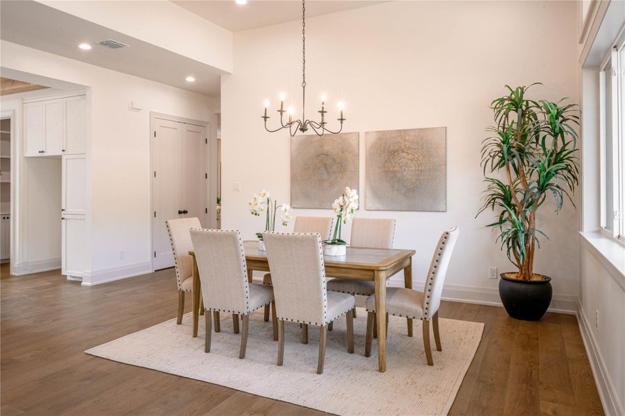 Furnished interior view inside a new home in , Lago Vista (Image 13).