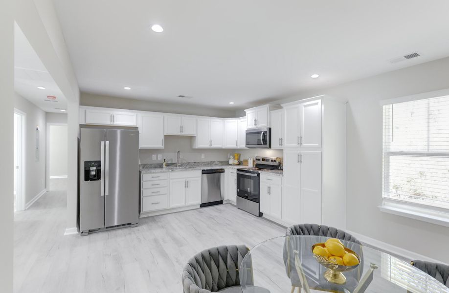 Furnished interior view inside a new home in , Walterboro (Image 16).