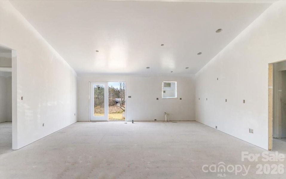 In-progress construction of a new home in , Marshall, NC (Image 16).