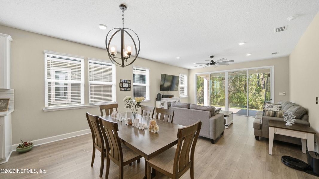 Furnished interior view inside a new home in Tributary, Yulee (Image 40).