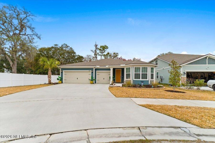 Front exterior of a new home in , Jacksonville, FL, highlighting curb appeal (Image 2). Front exterior of a new home in , Jacksonville, FL, highlighting curb appeal (Image 2).
