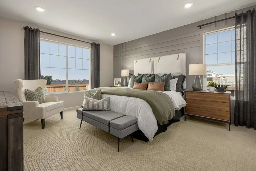 Representative furnished interior of a home built from the 2714 by KB Home in Windler Midtown Starlight, Aurora (Image 6).