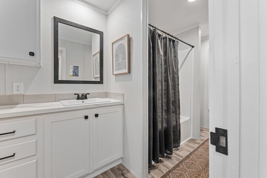 Furnished interior view inside a new home in , Pineville (Image 13).
