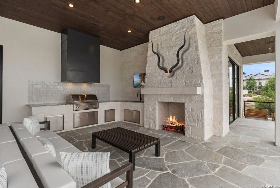 Furnished interior view inside a new home in , Boerne (Image 5).