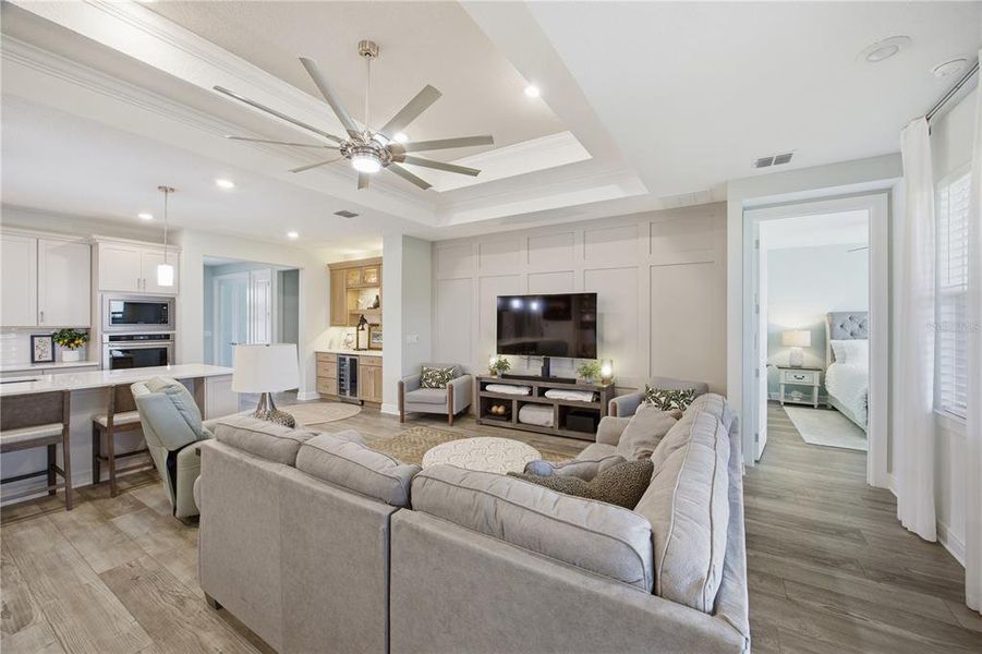 Furnished interior view inside a new home in , Ocala (Image 6).