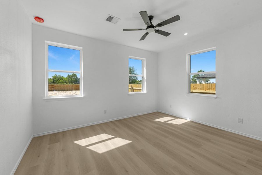 primary bedroom