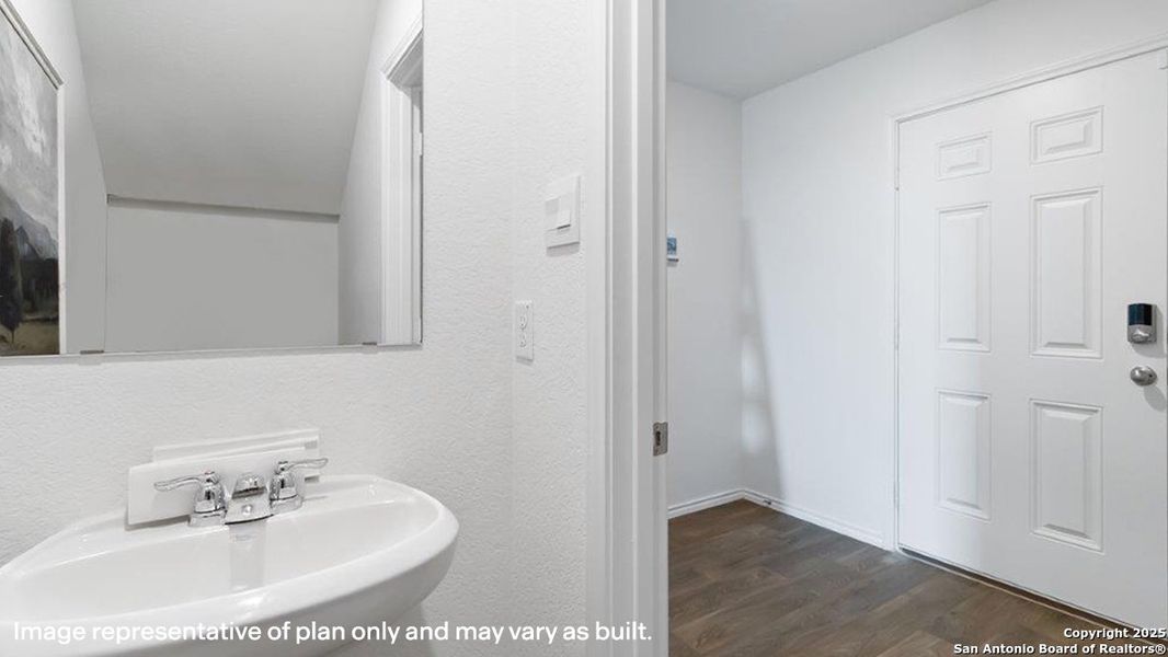 Furnished interior view inside a new home in Riverstone at Westpointe, San Antonio (Image 25).