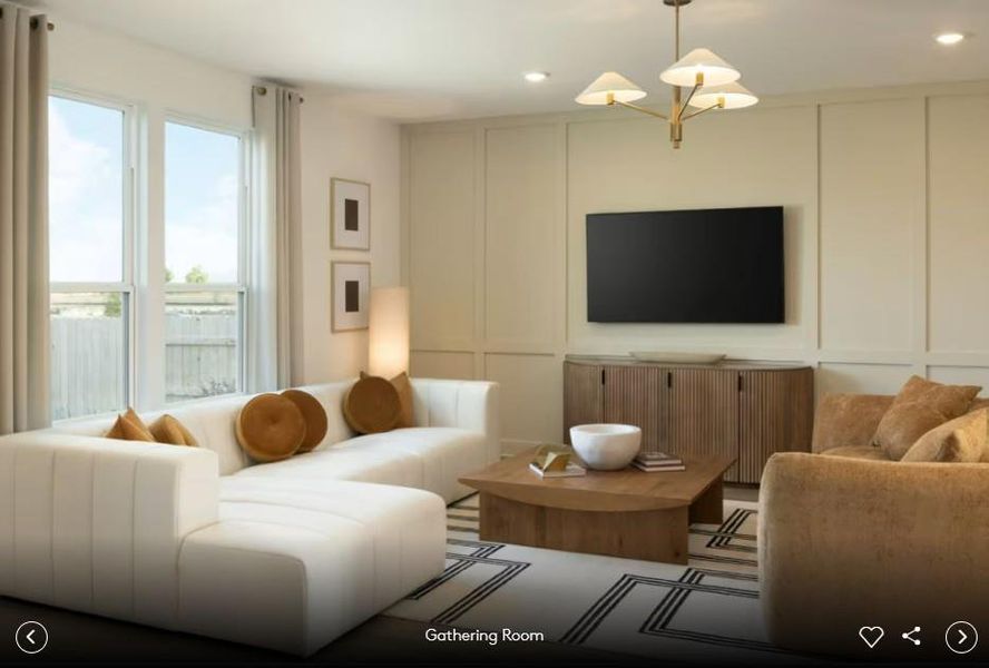 Interior photos- Photo of Pulte model home with same floor plan, not of actual home listed.