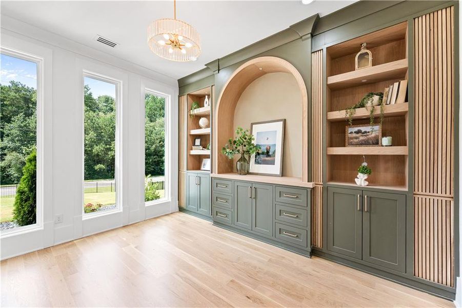 Furnished interior view inside a new home in , Lawrenceville (Image 14).