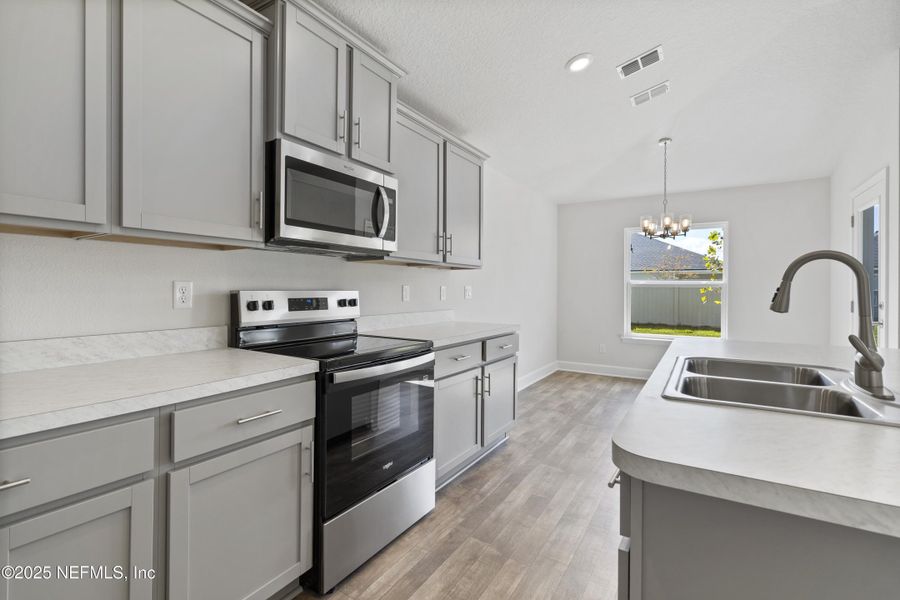 Furnished interior view inside a new home in , Green Cove Springs (Image 10). Furnished interior view inside a new home in , Green Cove Springs (Image 10).