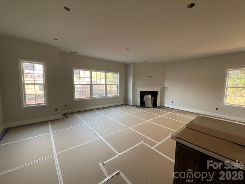 In-progress construction of a new home in Pine Trace, Gastonia, NC (Image 4).