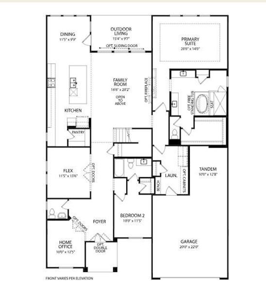 Image 23 of a home in Parmer Ranch 60.