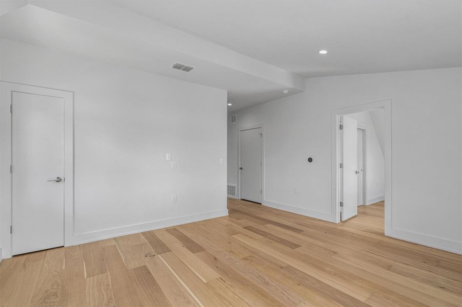 The room is spacious and flexible—ideal as a second family room, game room, or creative studio. The room is spacious and flexible—ideal as a second family room, game room, or creative studio.