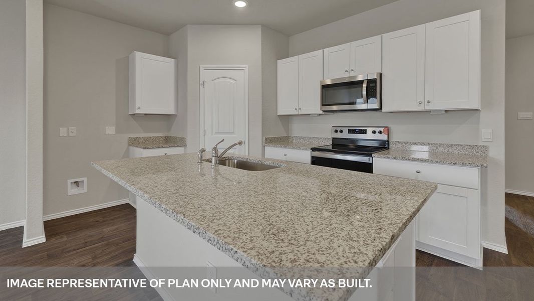 Furnished interior view inside a new home in Arroyo Ranch, Seguin (Image 8).